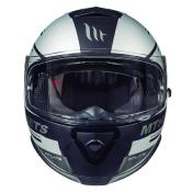 CASQUE INTEGRAL MT THUNDER 3 SV PITLANE GRIS MAT  (DOUBLE ECRANS PINLOCK READY)