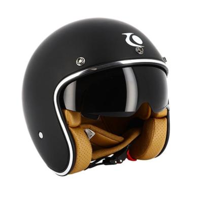 CASQUE JET TRENDY NOIR MAT