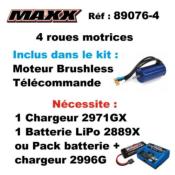 VOITURE MAXX 4X4 BRUSHLESS