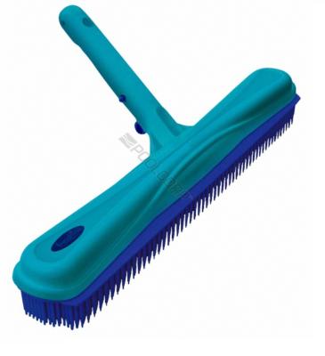 BROSSE POILS CAOUTCHOUC BLEUE