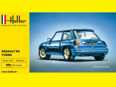 MAQUETTE PLASTIQUE 1/43 RENAULT R5 TURBO