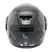 CASQUE INTEGRAL MODULABLE MT ATOM SV DOUBLE ECRANS UNI NOIR BRILLANT M