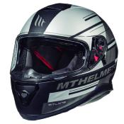 CASQUE INTEGRAL MT THUNDER 3 SV PITLANE GRIS MAT  (DOUBLE ECRANS PINLOCK READY)