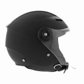 CASQUE JET MPH ONE AIR SIMPLE ECRAN UNI NOIR MAT L