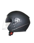 CASQUE JET MT BOULEVARD SV DOUBLE ECRANS UNI NOIR MAT L