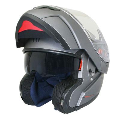 CASQUE INTEGRAL MODULABLE MT ATOM SV DOUBLE ECRANS UNI TITANE MAT M