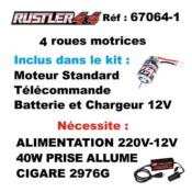 VOITURE RUSTLER 4X4 BRUSHED STADIUM TRUCK 