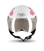 CASQUE JET NAU N350 PANDORA BLANC/ROSE 