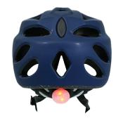 CASQUE VELO ADULTE NEWTON CITY V1 BLEU NUIT AVEC VISIERE ET LOCK  TAILLE 55-58+ ECLAIRAGE DIODES INCORPORE (VENDU EN BOITE)