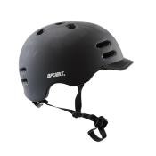 CASQUE URBAIN OPTIMIZ O360 NOIR MAT IN-MOLD AVEC REGLAGE OCCIPITAL 58 / 61 (LED)