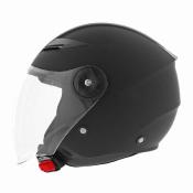 CASQUE JET MPH ONE AIR SIMPLE ECRAN UNI NOIR MAT L