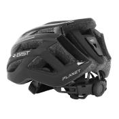 CASQUE VELO ADULTE GIST E-BIKE PLANET NOIR IN-MOLD TAILLE 52-58 REGLAGE MOLETTE 