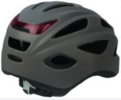 CASQUE CYCLISTE POLISPORT CITY GO  ECLAIRAGE GRIS 