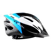 CASQUE ROUTE / VTT OPTIMIZ O300 VISION BLEU / BLANC / NOIR VERNI AVEC REGLAGE OCCIPITAL 55 / 58