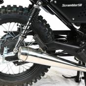 MOTO MASAI SCRAMBLER SILVER 50CC