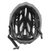 CASQUE VELO ADULTE GIST E-BIKE PLANET URBAN BLANC MAT IN-MOLD TAILLE 52-58 REGLAGE MOLETTE 212GRS - ECLAIRAGE INTEGRE