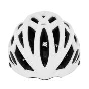 CASQUE VELO ADULTE GIST E-BIKE PLANET URBAN BLANC MAT IN-MOLD TAILLE 52-58 REGLAGE MOLETTE 212GRS - ECLAIRAGE INTEGRE