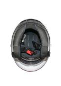 CASQUE JET MT BOULEVARD SV DOUBLE ECRANS UNI BLANC BRILLANT L