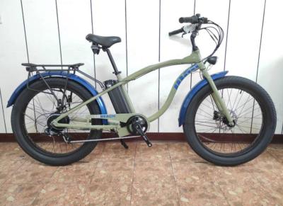 VELO ELECTRIQUE FAT BIKE SLICK BEACH 3" URBAIN