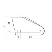 ANTIVOL BLOQUE DISQUE SCOOTER RANGERS (D.6MM)