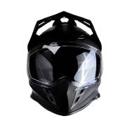 CASQUE CROSS DOUBLE ECRAN TRENDY 20 T-803 NOIR MAT T59-60 L