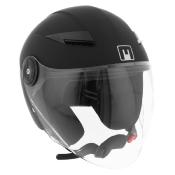 CASQUE JET MPH ONE AIR SIMPLE ECRAN UNI NOIR MAT L