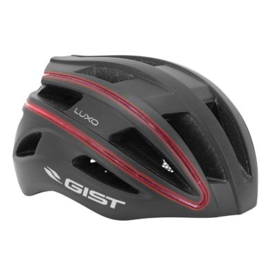  CASQUE VELO ADULTE GIST URBAIN LUX NOIR AVEC ECLAIR. 52-58