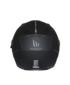 CASQUE JET MT BOULEVARD SV DOUBLE ECRANS UNI NOIR MAT L