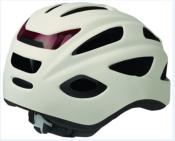 CASQUE CYCLISTE POLISPORT CITY GO  ECLAIRAGE CREME M