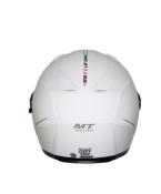 CASQUE JET MT BOULEVARD SV DOUBLE ECRANS UNI BLANC BRILLANT L