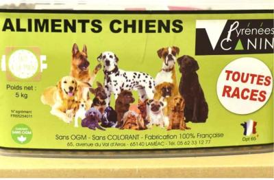 ALIMENTS POUR CHIENS