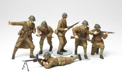 MAQUETTE PLASTIQUE 1/35 INFANTERIE FRANCAISE 1940