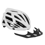 CASQUE VELO ADULTE GIST E-BIKE PLANET URBAN BLANC MAT IN-MOLD TAILLE 52-58 REGLAGE MOLETTE 212GRS - ECLAIRAGE INTEGRE