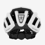 CASQUE VELO ADULTE GIST E-BIKE PLANET URBAN BLANC MAT IN-MOLD TAILLE 52-58 REGLAGE MOLETTE 212GRS - ECLAIRAGE INTEGRE