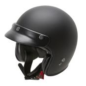 CASQUE JET GARIBALDI G02X NOIR MAT TM